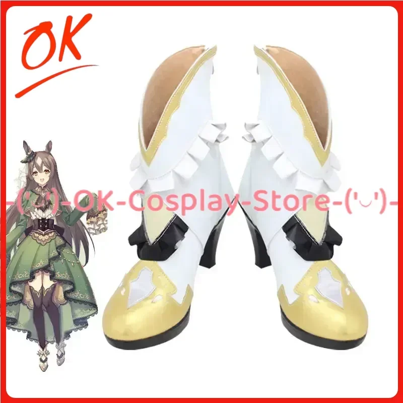 

[На заказ] Pretty Derby Satono Diamond, обувь для косплея, аниме, игровой костюм для ролевых игр, реквизит, ботинки из искусственной кожи на Хэллоуин, карнавал и вечеринку