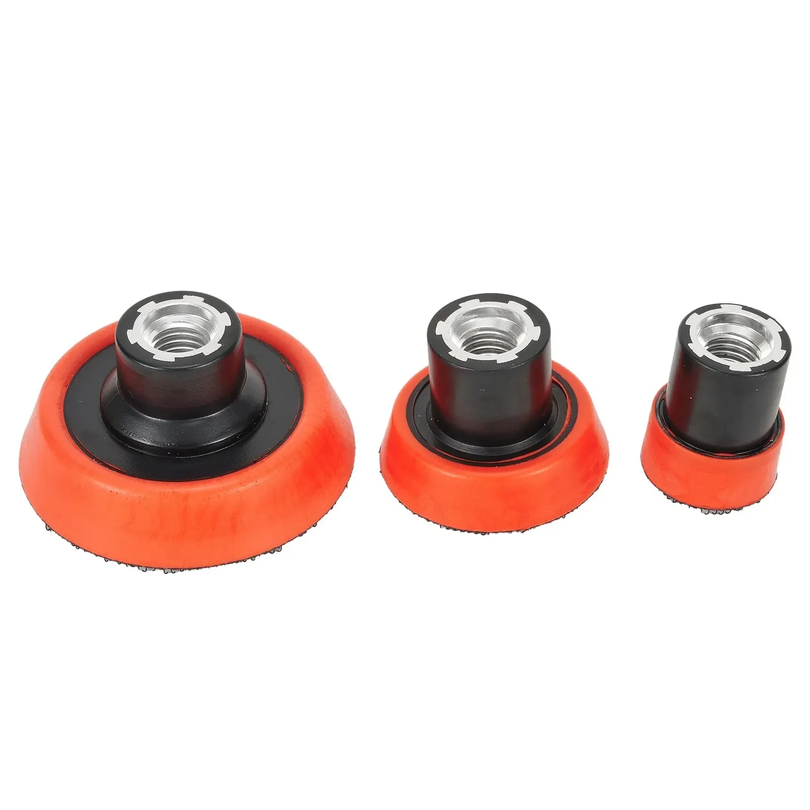 3 pezzi 1/2/3In piastra di supporto Pad di levigatura supporto per tampone di lucidatura cuscinetti in spugna M14 accessori di ricambio per utensili elettrici fai da te per la casa