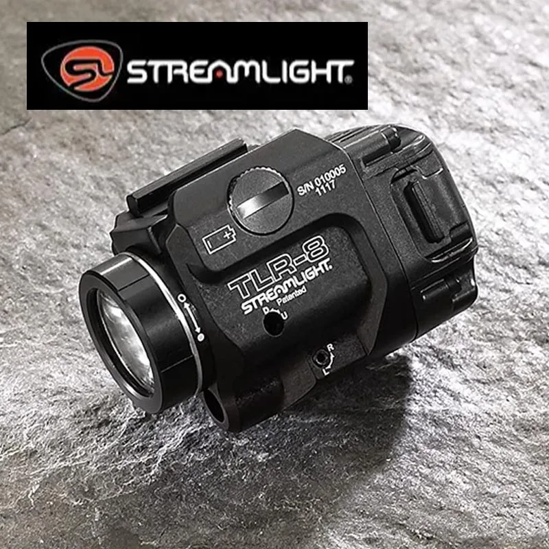 

Streamlight TLR-8 TLR-7 Surefire X300 Ultra Weapons Scout Light Airsoft Pistol Strobe Flashlight 500 Lumens For 20mm rail 1911