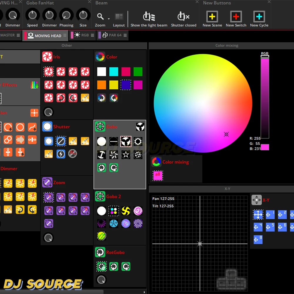 Imagem -06 - Sunlite-stage Lighting Controller Software Equipamento de Iluminação dj Disco Controle Dmx Suite fc Plus 1536 Canais Dmx512