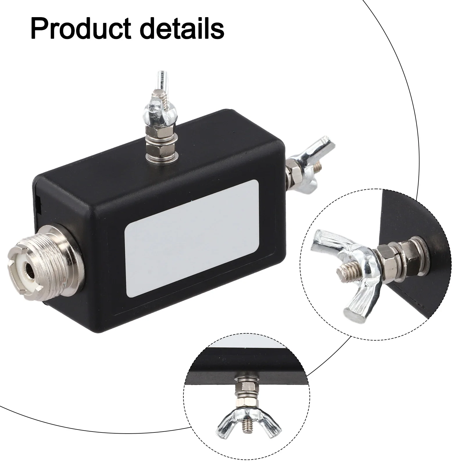 

For Mini Balun 1:9 Transformer Suitable for HF Shortwave Antenna in For Outdoor QRP Station and Furniture Environments