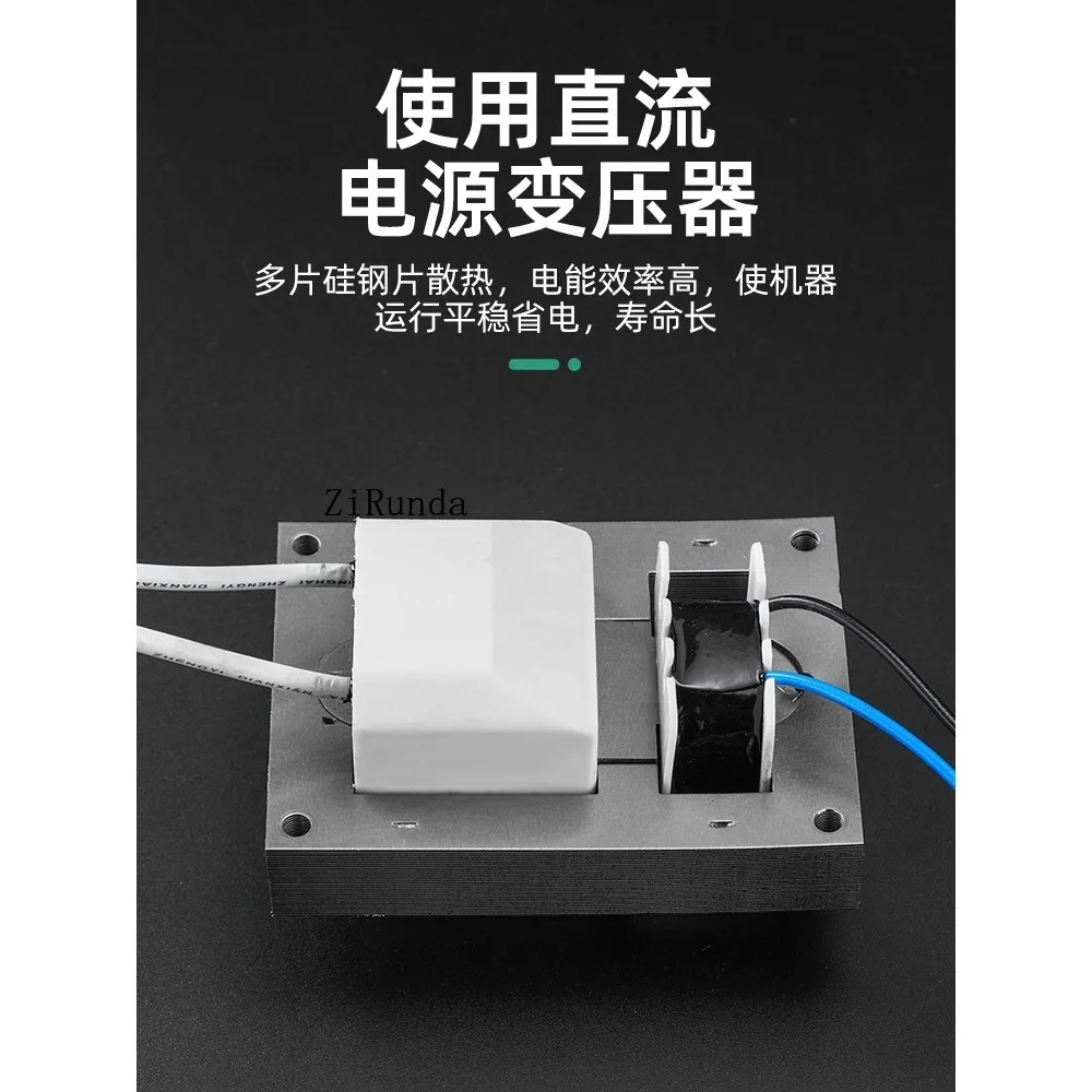 Horizontaler statischer Ionenventilator, große Windstaubentfernung, negative Ionen mit Heißluft-Industrie-Haartrockner