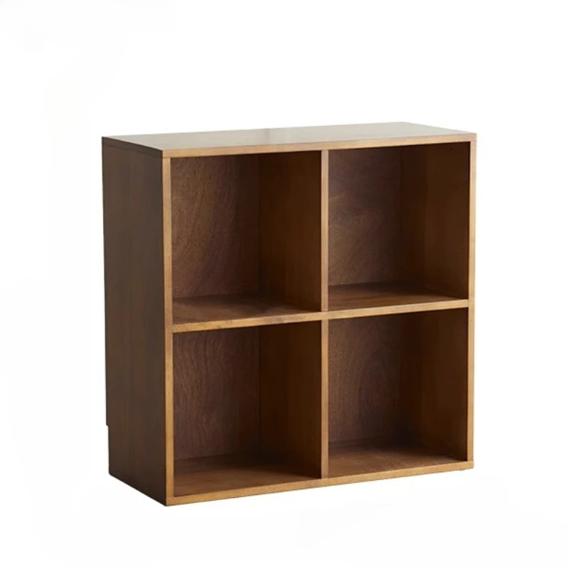 Solid wood bookcase, boxwood furniture storage cabinet, display cabinet, dining cabinet, floor storage cabinet