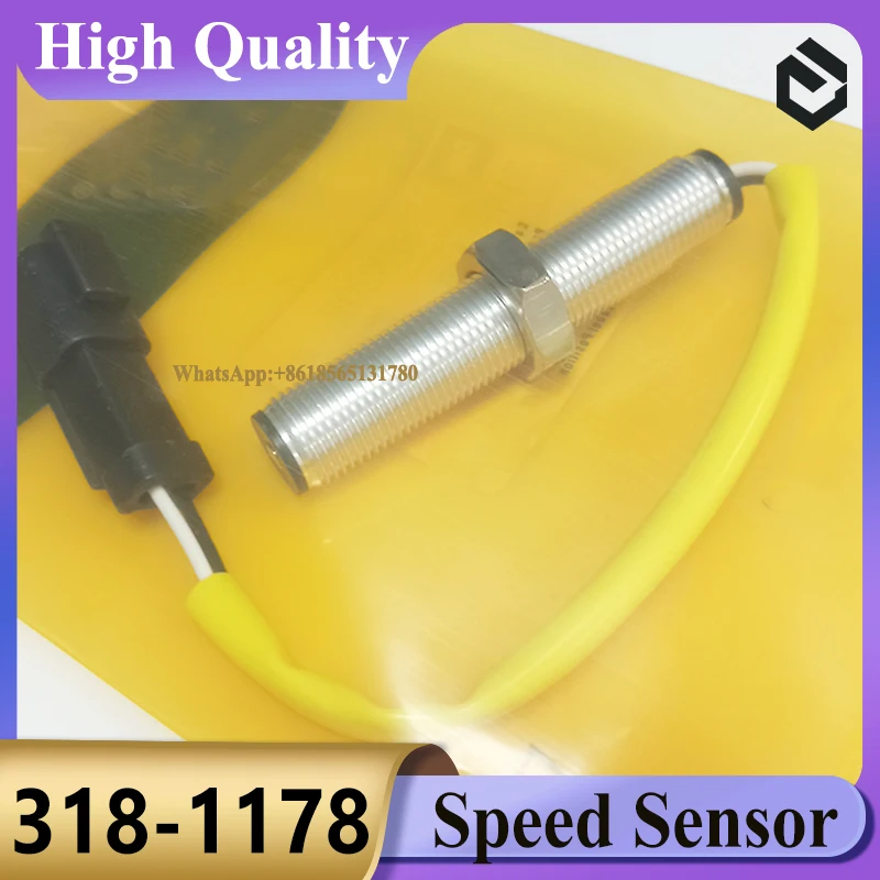 Sensor de velocidad 318-1178 3181178 para Caterpillar CAT 972G 972H 950G 962H 950H 988G 988H 962G II 980H 992G 966H 966G