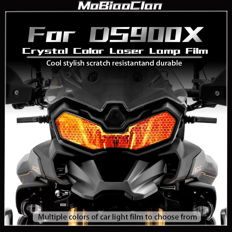 For VOGE DS900X ds900x  DS 900X 2024 Headlight taillight film honeycomb laser film protect sticker modification accessories