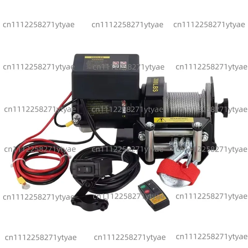 

12v/24v 2000lb Beach Buggy Winch DC Winch Wire Rope Winch