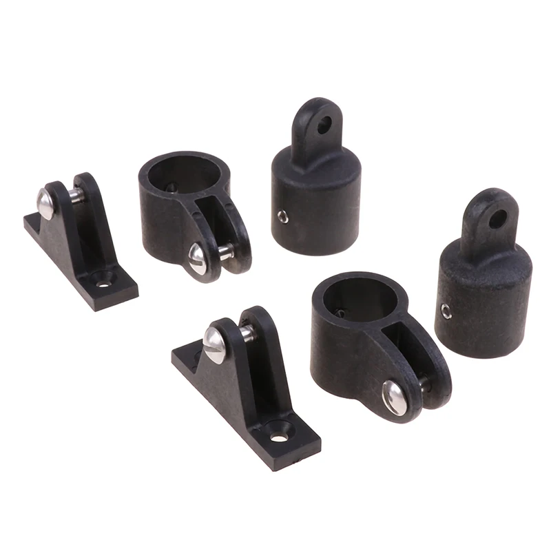 12Pcs/set Nylon Marine Boat Canopy Cover Bimini Top Deck Hinge Jaw Slide Eye End Fitting Hardware Universal DIY Tool Solid