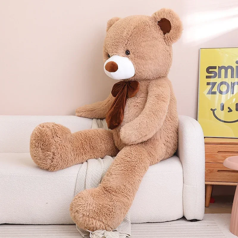 5 Colors Creative Big Size Bear Plush Toy Giant Stuffed Animals Soft Sleep Hug Pillow Baby Dolls Birthday Valentines Day Gift