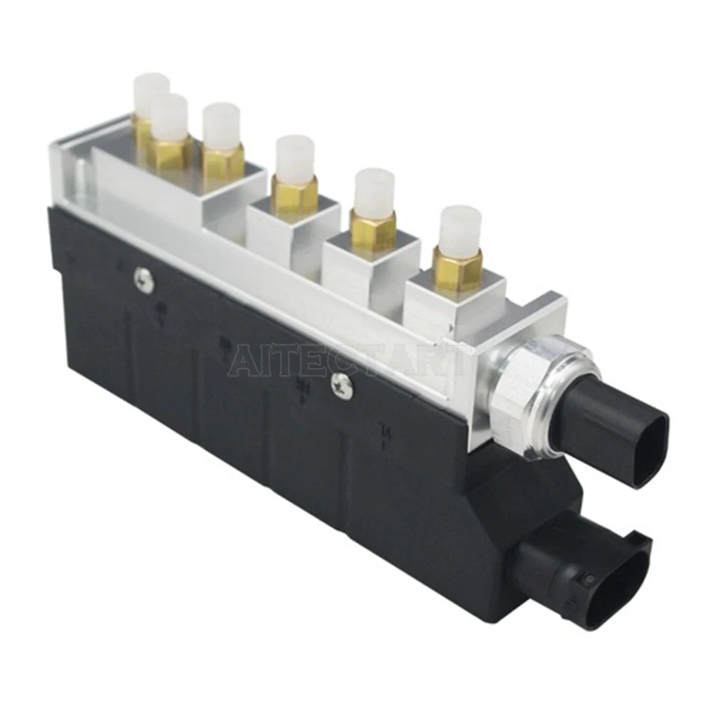 

AIR SUSPENSION COMPRESSOR PUMP VALVE BLOCK (CONCAVE-CONVEX STYLE) FOR MERCEDES S-CLASS W220 2203200258 A2203200258 VB3506 CV0006