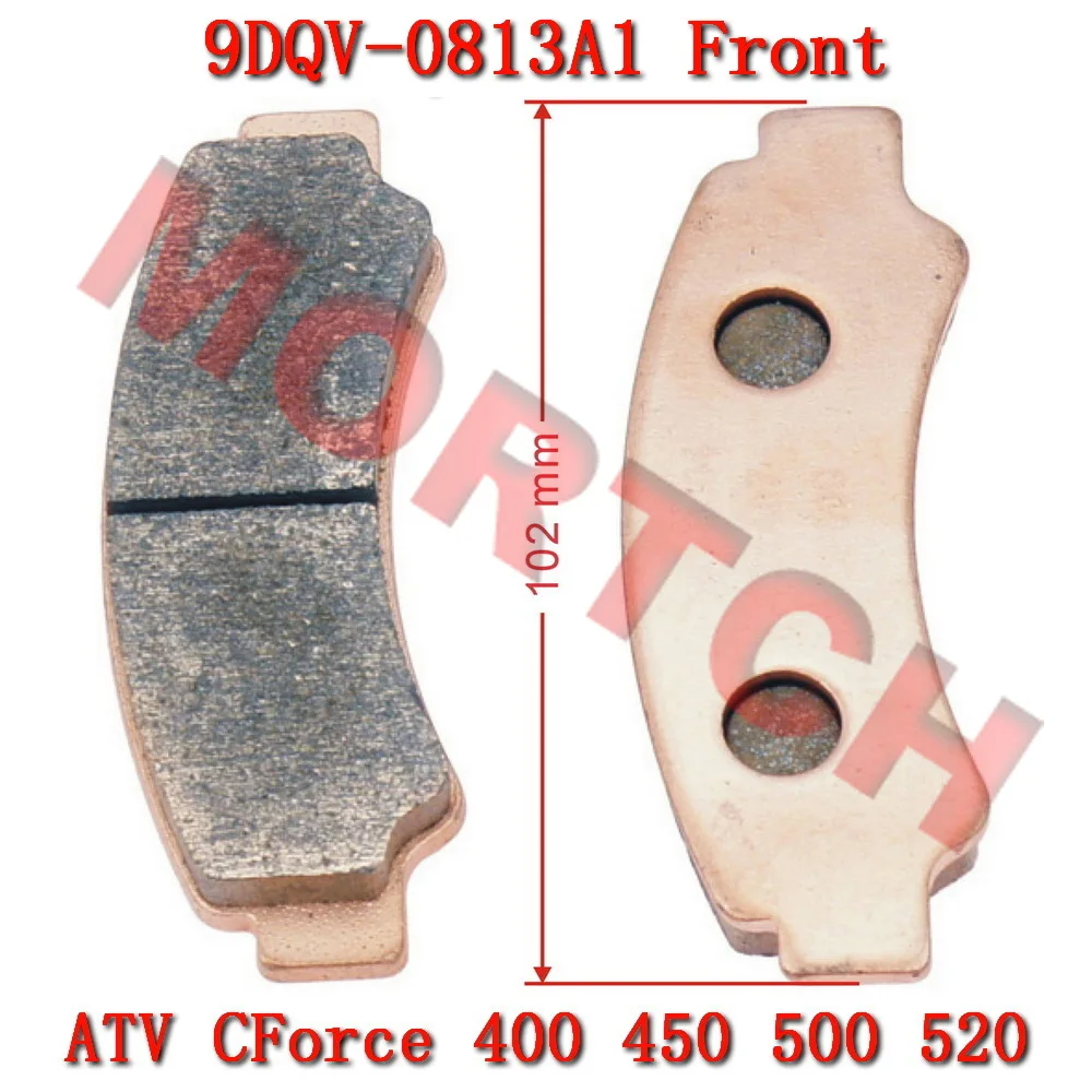 

Front Brake Sintered Pad 9DQV-0813A1 For CFMoto CForce ATV CF450 CF550 520 L 450L 450S CF400AU CF400ATR CF500AU CF500AZ CF500ATR