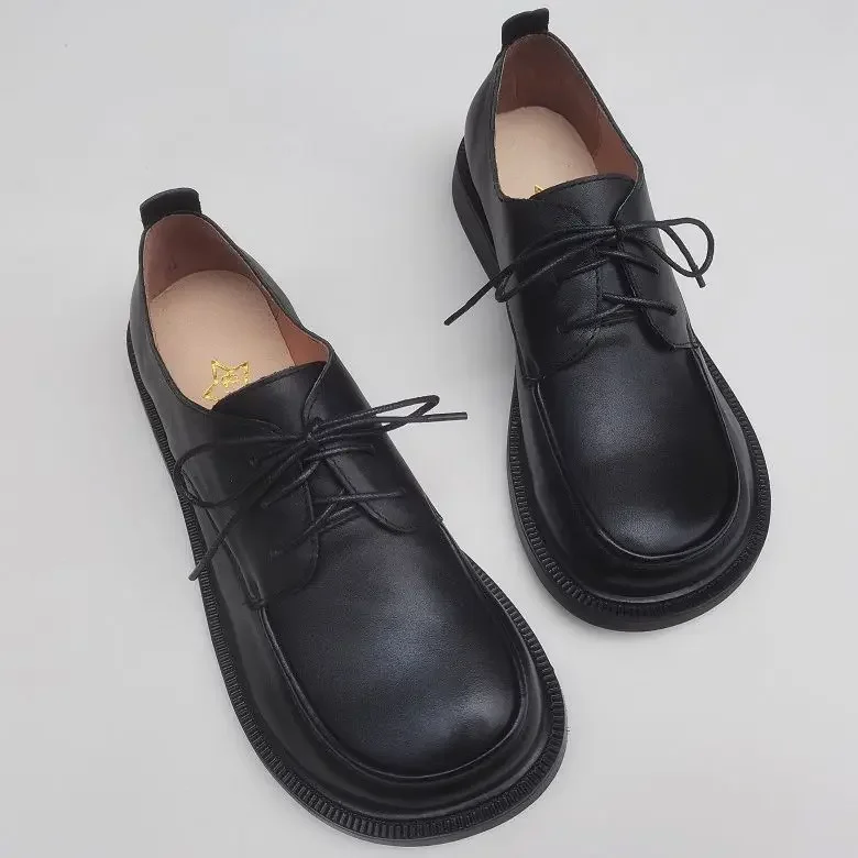 black leather