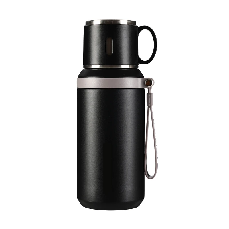 600 ml roestvrijstalen koffiekopje reizen thermische mok lekvrije thermosfles thee koffiemok kantoor zakelijke stijl thermoskan