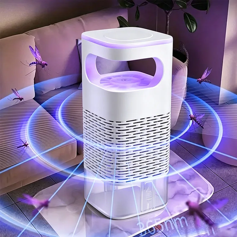 Fly and Mosquito Repellent DeviceLED Mosquito Killer Lamp USB Powered Suction Type Insect Trap Repellent for Home Use