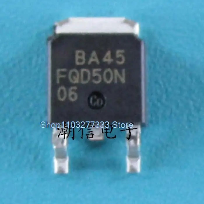 10PCS/LOT  50N06 FQD50N06  50A 60V