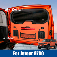 For Jetour G700 2025 2026 Car Leather Trunk Tailgate Anti-Scratch Protective Pad Sticker Modification Accessories