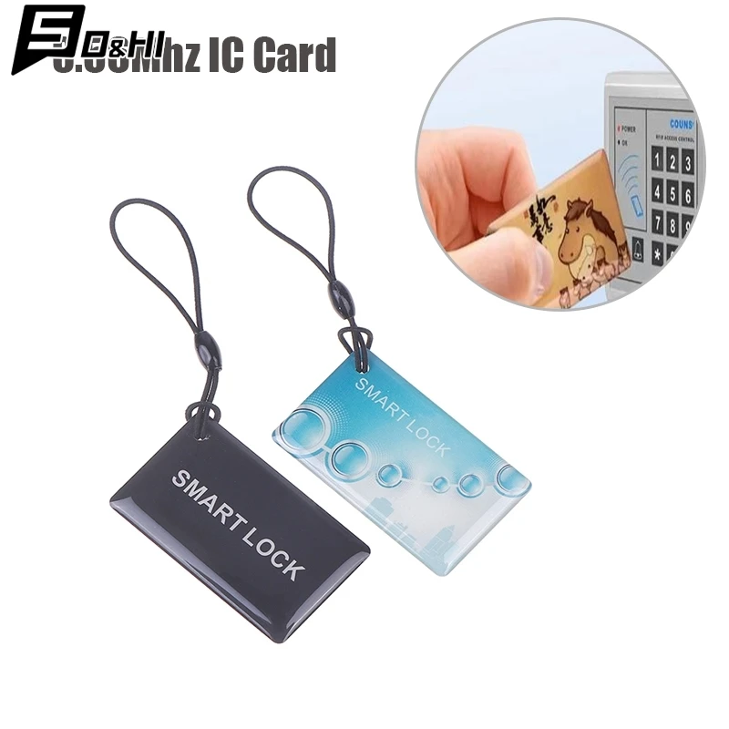 10Pcs 13.56Mhz IC Card Tuya TTlock BLE Electronic Smart Door Lock Card Digital Smart Fingerprint Locks Unlock Small RFID Card