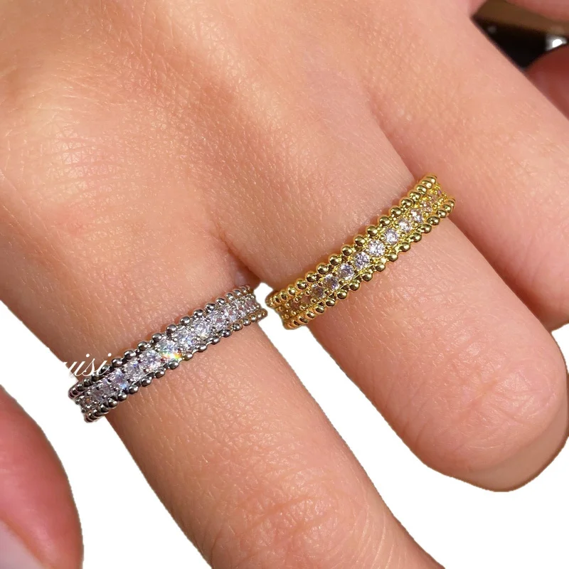 2026 Huitan New Style Colorful Women's Ring - Fashionable and Bright Cubic Zirconia Finger Ring Accessory - Simple and Fashionab