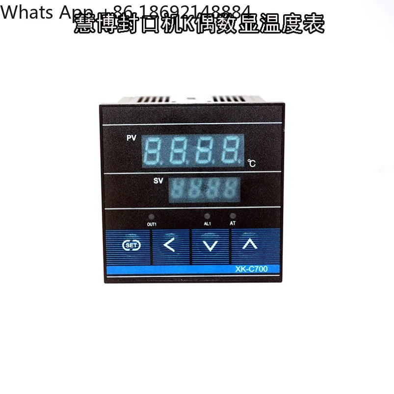 XK-C700 Sealing Machine Digital Display Temperature Meter 770 Thermostat 400 Degree Intelligent Temperature 900 Display Adjuster