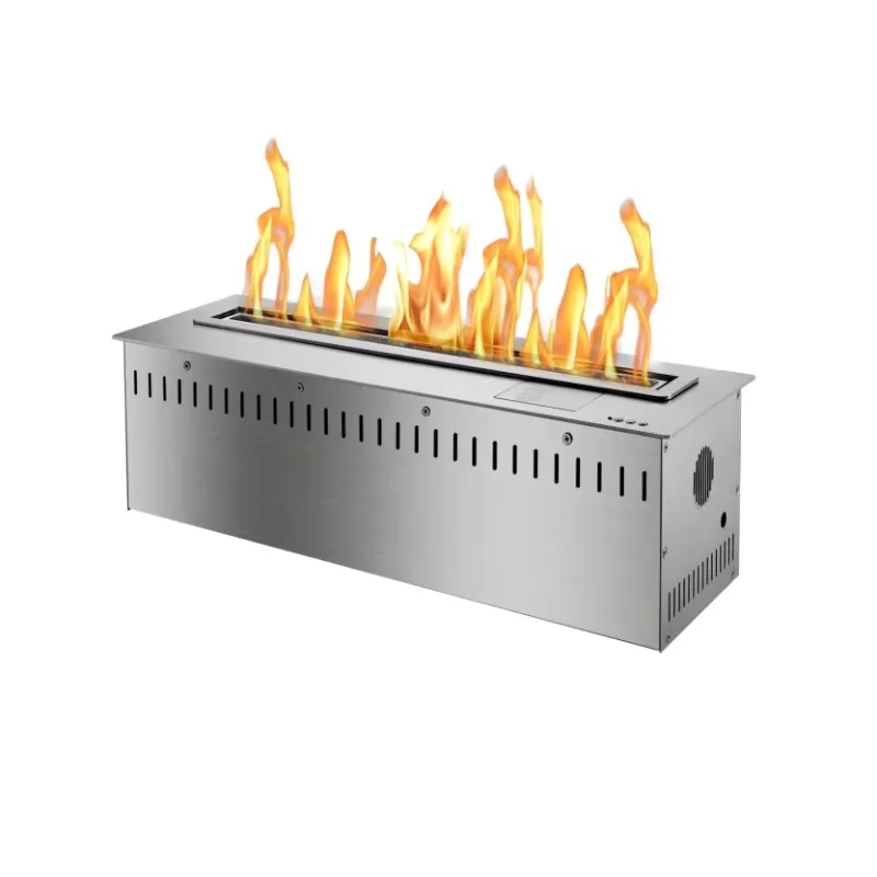24 Inch Bio Remote Control Smart Burner Electric Bio Fireplace Ethanol