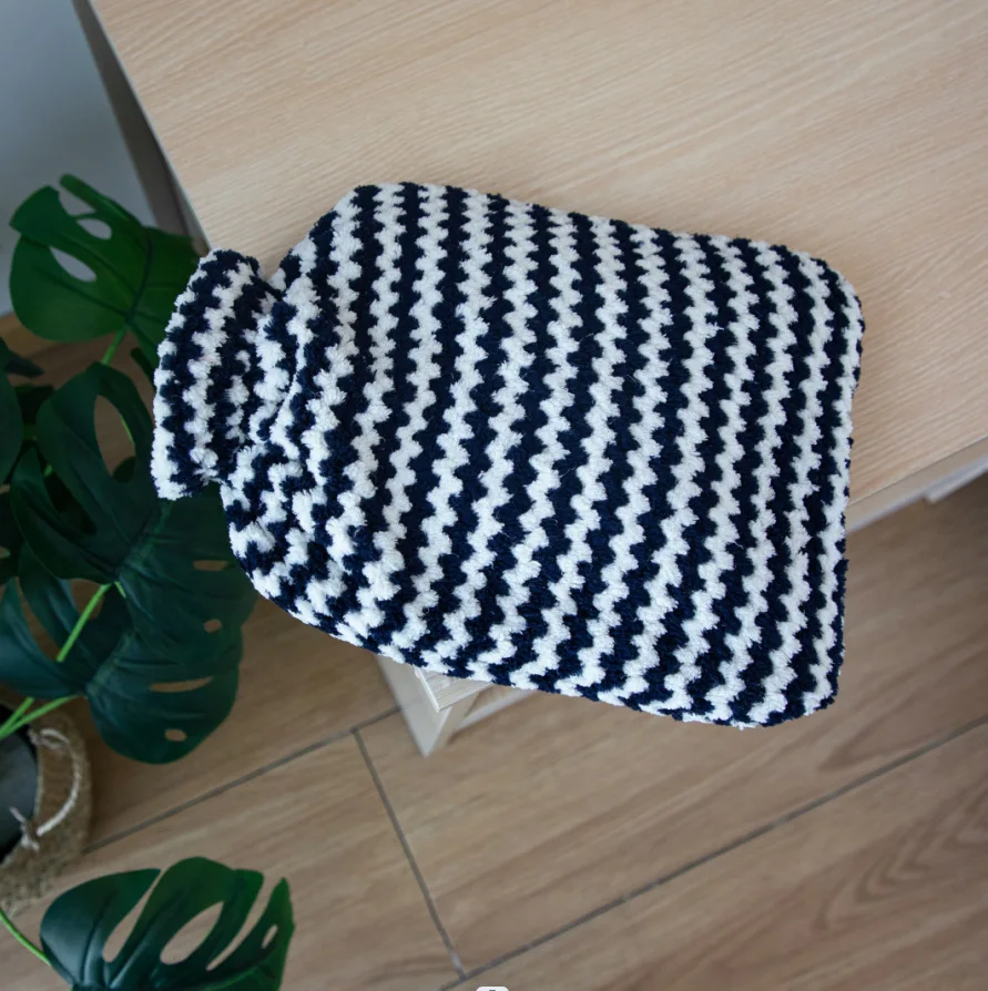 

Плюшевый мешок для горячей воды из полотенцесушителя: милая простая грелка для рук, унисекс грелка для живота с нелиняющим флисовым чехлом