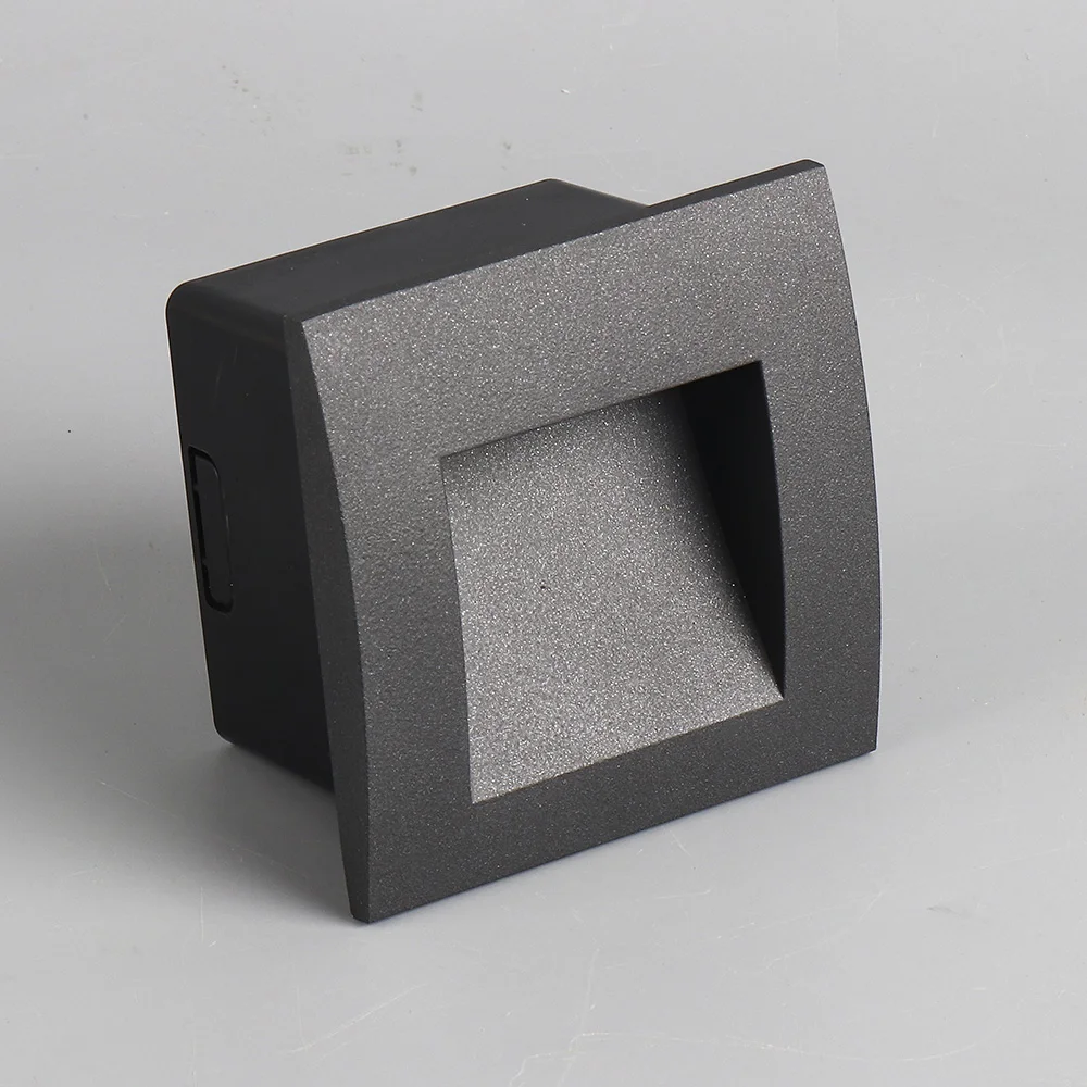 

Light Emitting Diode Stair Step Light 3w Waterproof IP65 Stair Corridor Embedded Wall Step Light