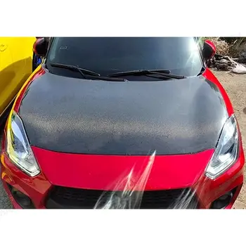 Karbonové vlákno, přední nárazník, kryt motoru, kapota, odvětrávací díly pro Suzuki Swift Sport ZC33S 2018+, upgrade body kit 10 nejlepší prodej Chránič kapoty Suzuki Swift Sport - №10