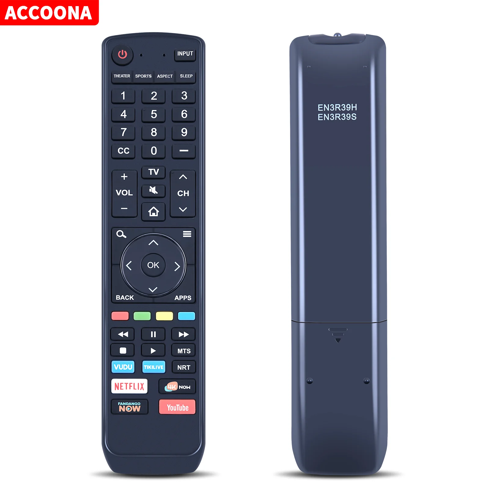 Новый Сменный пульт дистанционного управления для Hisense EN3R39H EN3R39S 4K UHD Smart LCD светодиодный HDTV TV Новый Сменный пульт дистанционного управления для Hisense EN3R39H EN3R39S 4K UHD Smart LCD светодиодный HDTV TV