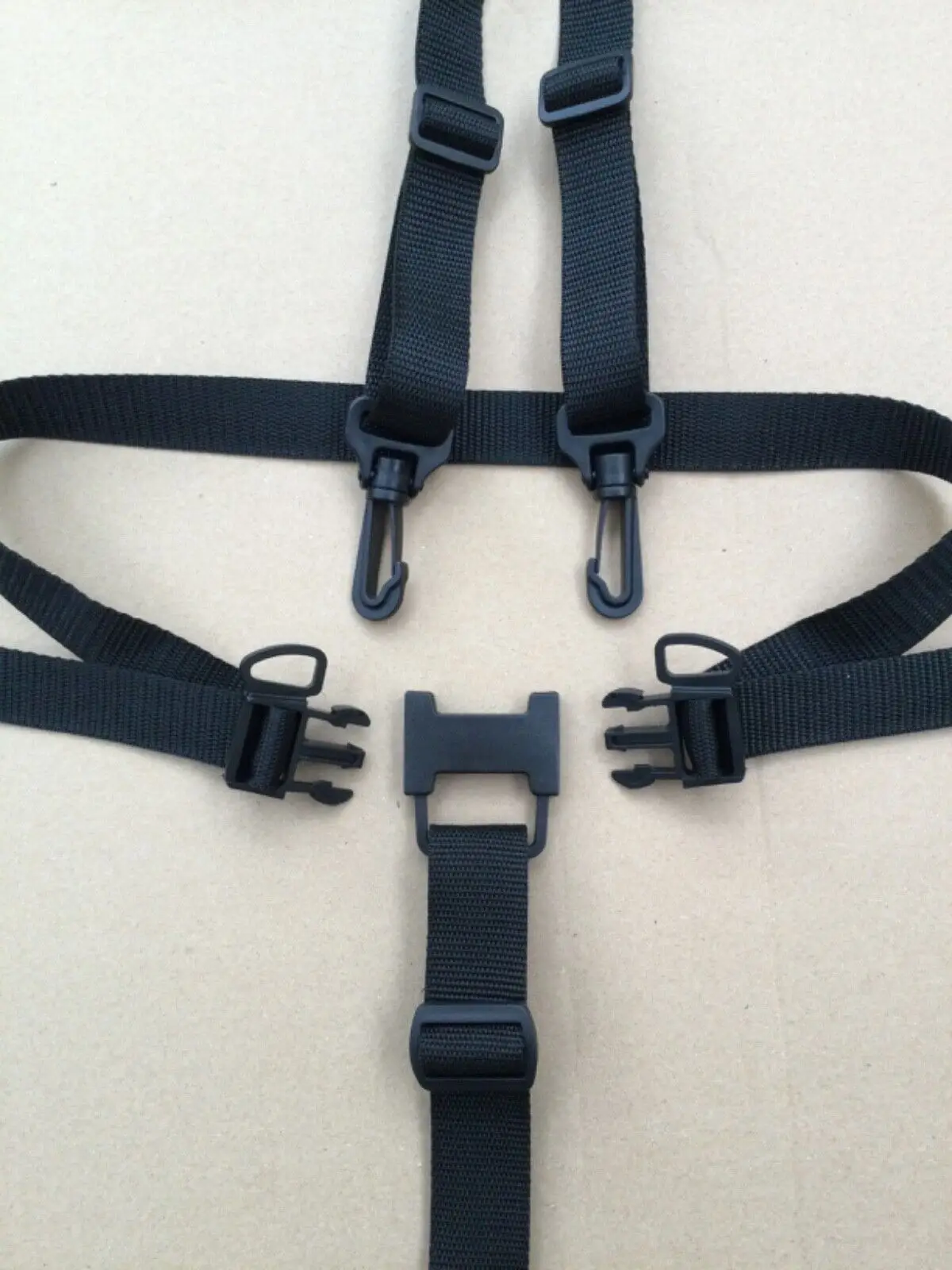 5-point safety belts, Brevi high chair replacement harness For Chicco high chair straps, safety harness for Brevy