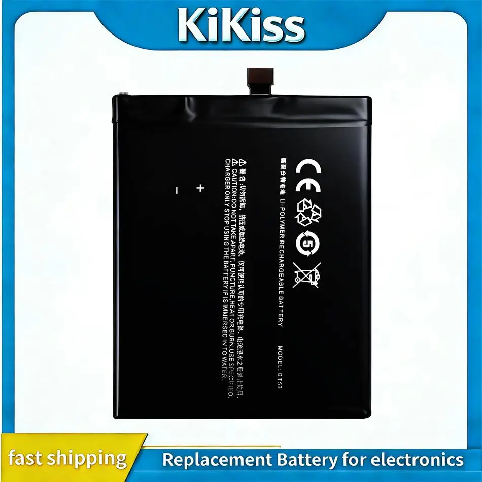 

Для Meizu Meizy Pro 6: Стабильная, высокоэффективная батарея для мобильного телефона с BT53 и емкостью 2560 мАч