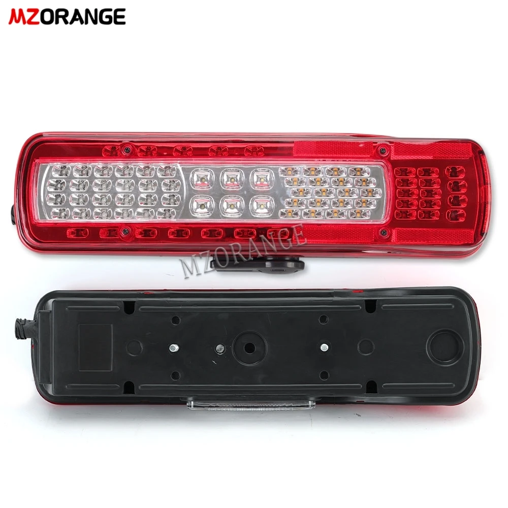 LED Tail Lights For Volvo FH FM With Buzzer Rear Turn Signal Stop Brake Fog Lamp Reversing Warning Light Car Accessories