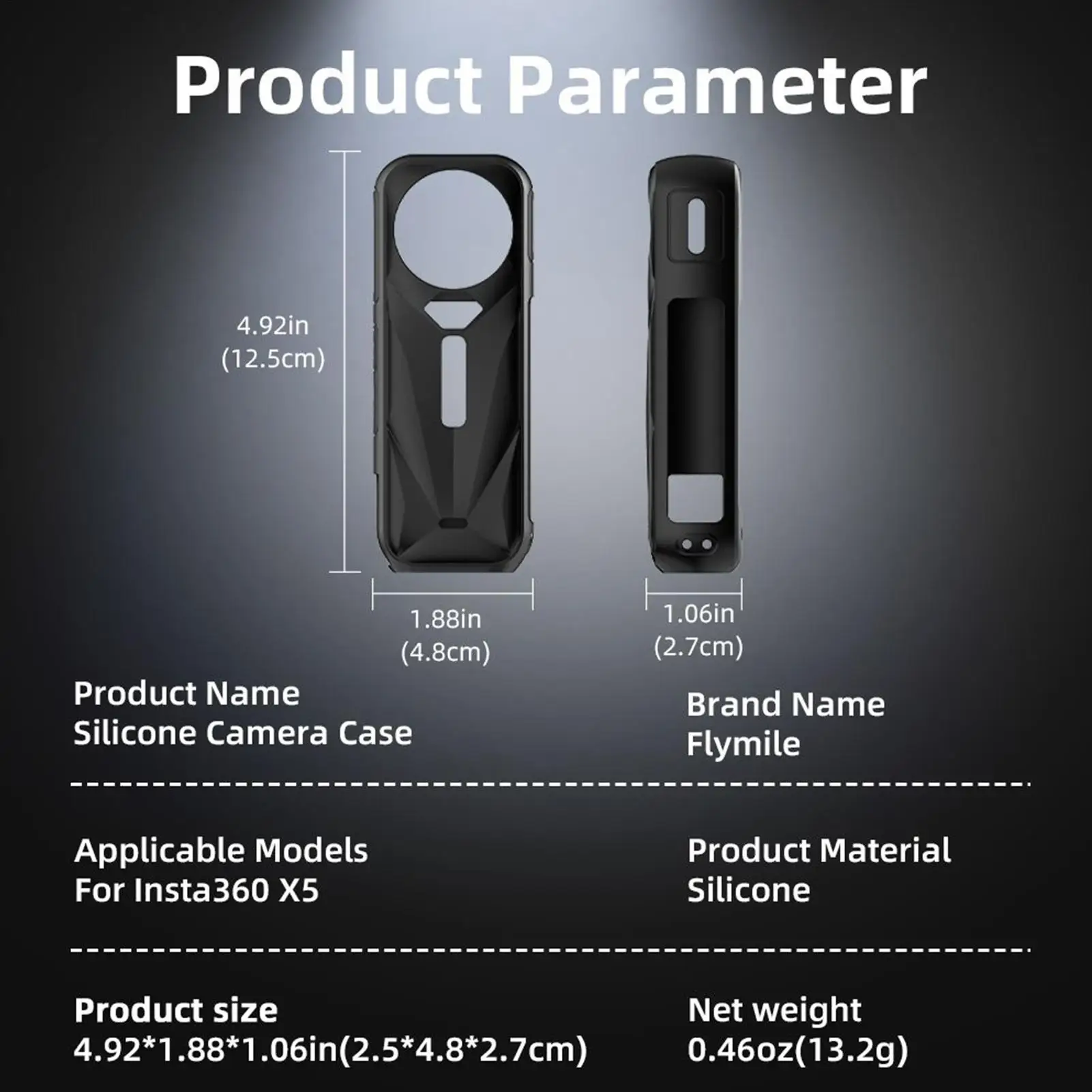 ل Insta360 X5 سيليكون حافظة كاميرا المضادة للخدش غطاء كاميرا سيليكون واقية قذيفة المضادة للخدش الملحقات ل