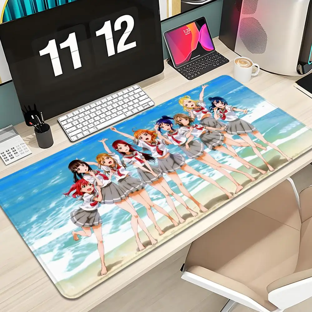 Love Live School Idol Project Mouse Pad Keyboard Mousepad large 600X300 mm Desk Mat PC Gaming High definition printing Table pad