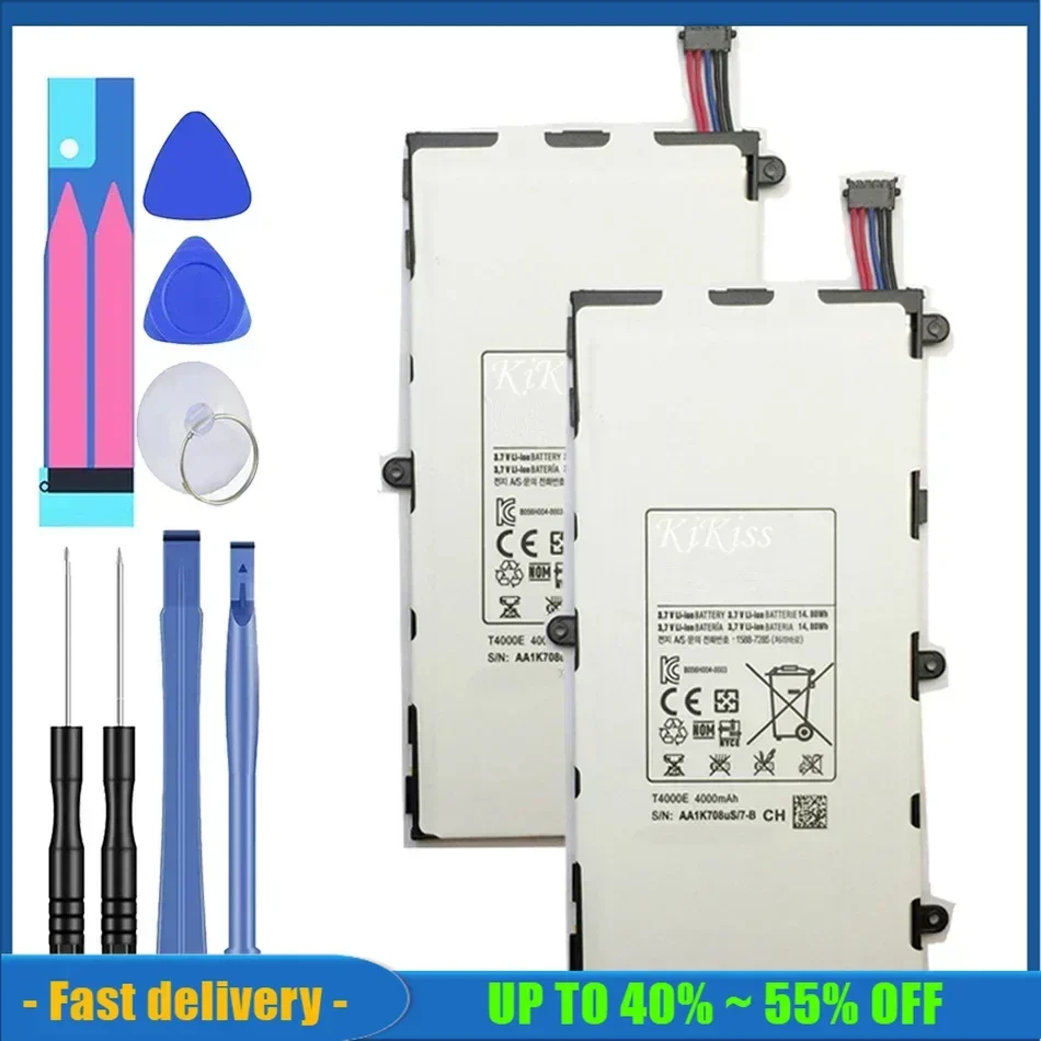 Tablet Battery For Samsung Galaxy Tab 2 3 4/Tab S S2 S3/tab A/tab E (7.0 8.0 8.4 9.6 9.7 10.1 10.5) For Pro 8.4/Note 8 10.1 12.2