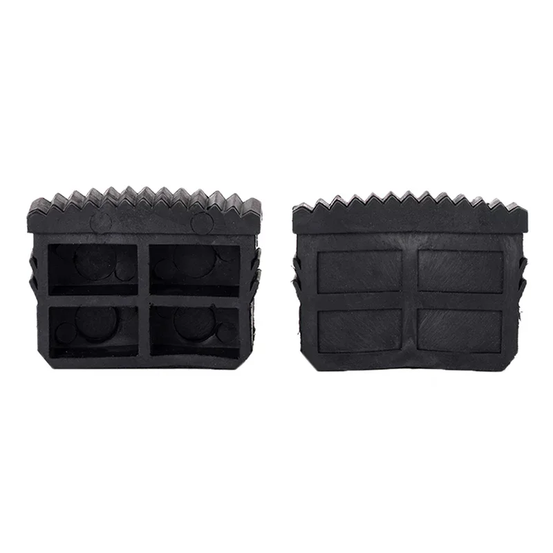 1pcs Black Rubber Step Ladder Feet Anti-slip Folding Step Ladder Feet Pad Ladder Foot Grip Cover Protector Replacement Tools