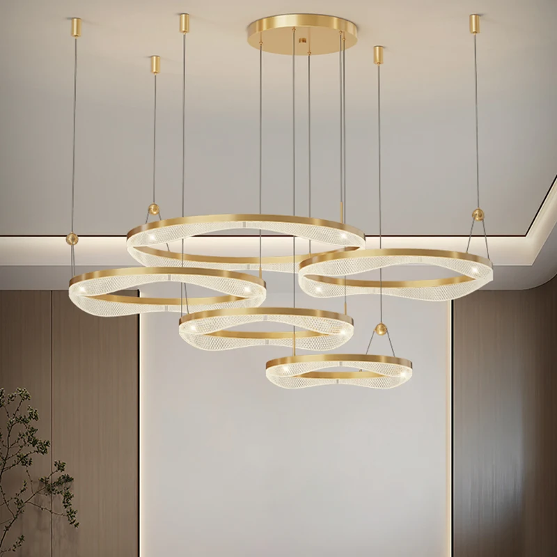 Simple and luxurious home decoration with LED lights, living room pendant lights, dining room pendant lights, indoor lighting