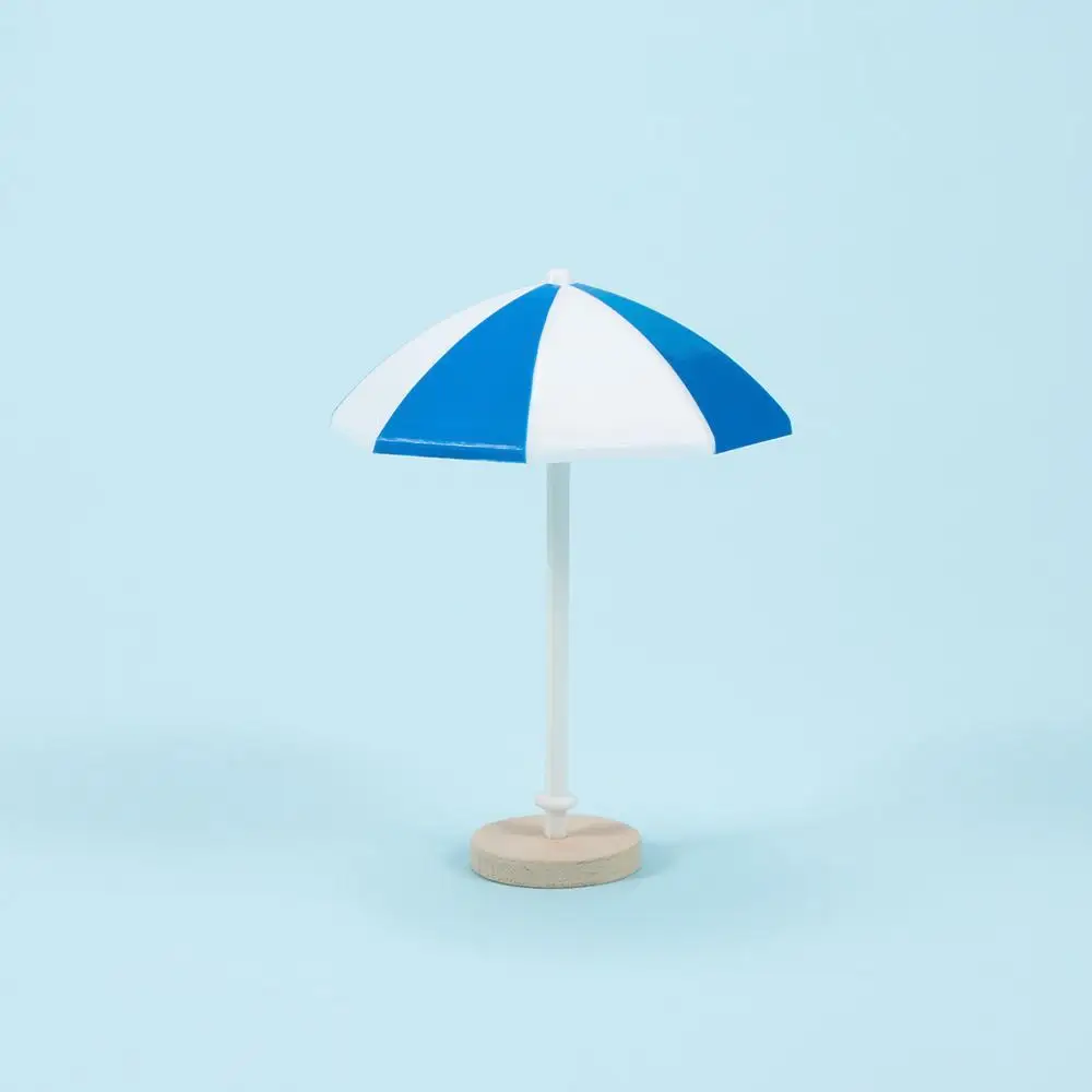 Paysage maison de poupée bonsaï décor Figurines miniatures fée jardin Micro paysage parasol paysage marin décoration plage