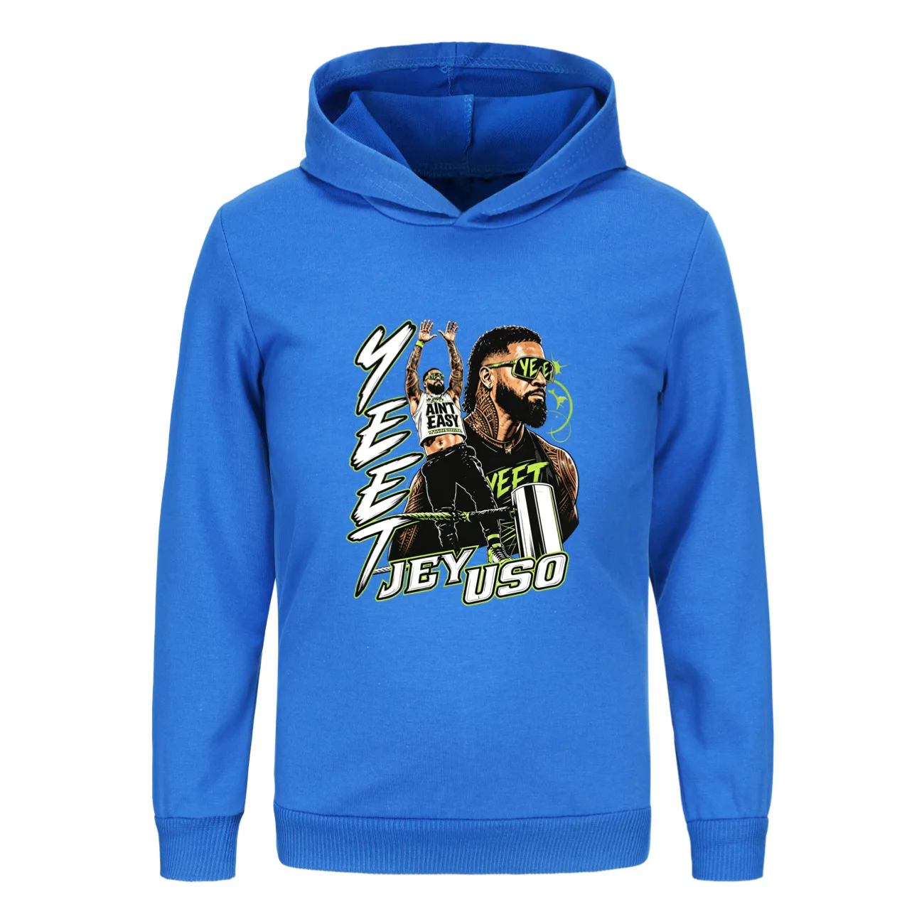 2026 Jey Uso Yeet Hoodie Kids Humor Wresting Lovers Clothes Boys Hoody Sweatshirts Girls Fashion Casual Coat Children Streetwear