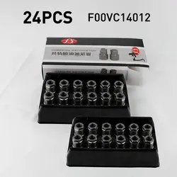 24PCS F00VC14012 Φ18.8×35×M17*0.75 Diesel Fuel Injector Nut for 0445110 Series Fuel Injector China Made New