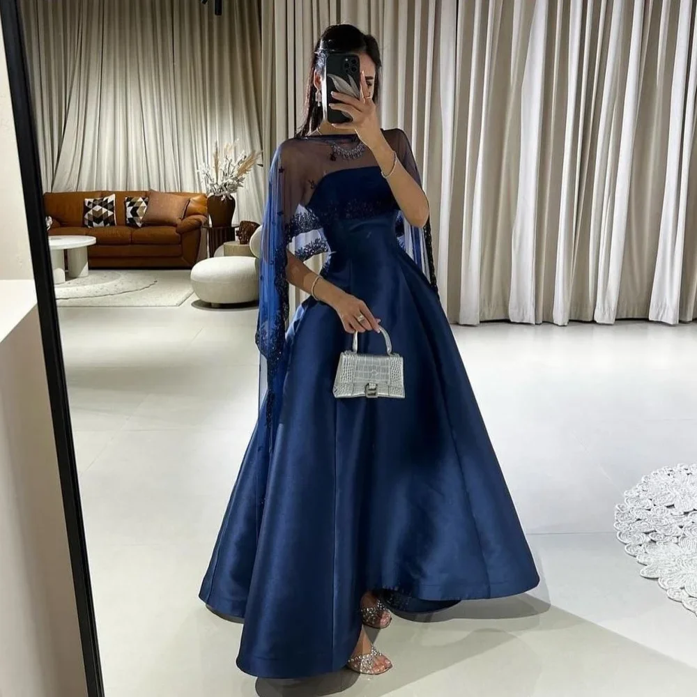 Sukienki na studniówkę, linia A, dekolt okrągły, sukienka midi, suknia wieczorowa, okazja, formalna, wykwintna, wysoka jakość, suknie na studniówkę dla kobiet, szyte na miarę.