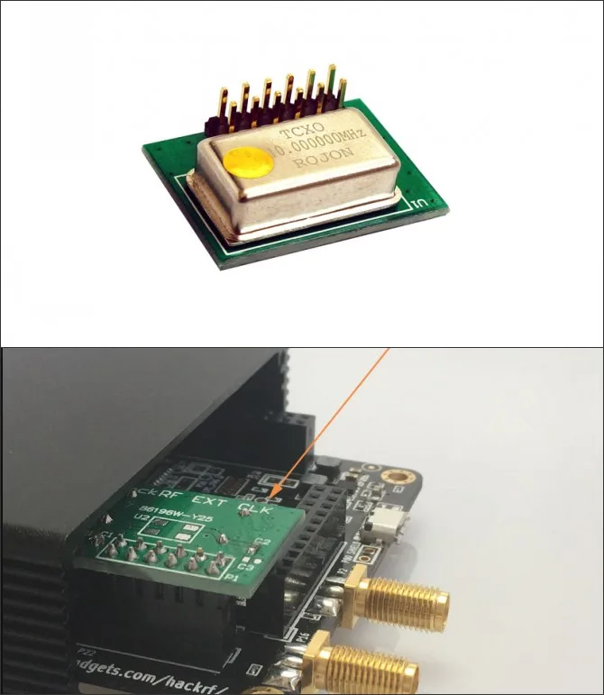 HackRF One usb platform SDR Software Defined Radio 1MHz to 6GHz demo board+TCXO +Metal case + Antena