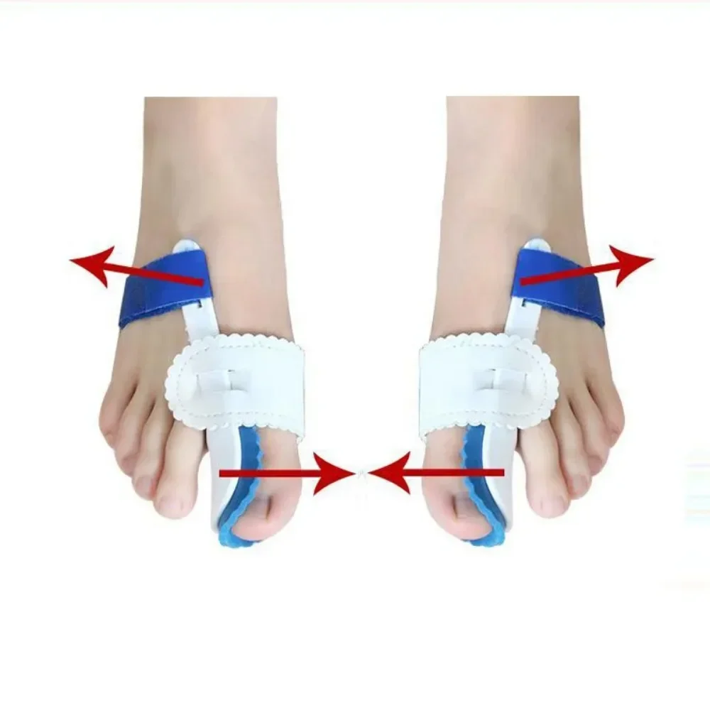 2pcs Halux Valgus Corrector Foot For Toes Separator Haluksy Bunions Hallux Valgus Toe Spreader Separators Toe Corrector Bunion