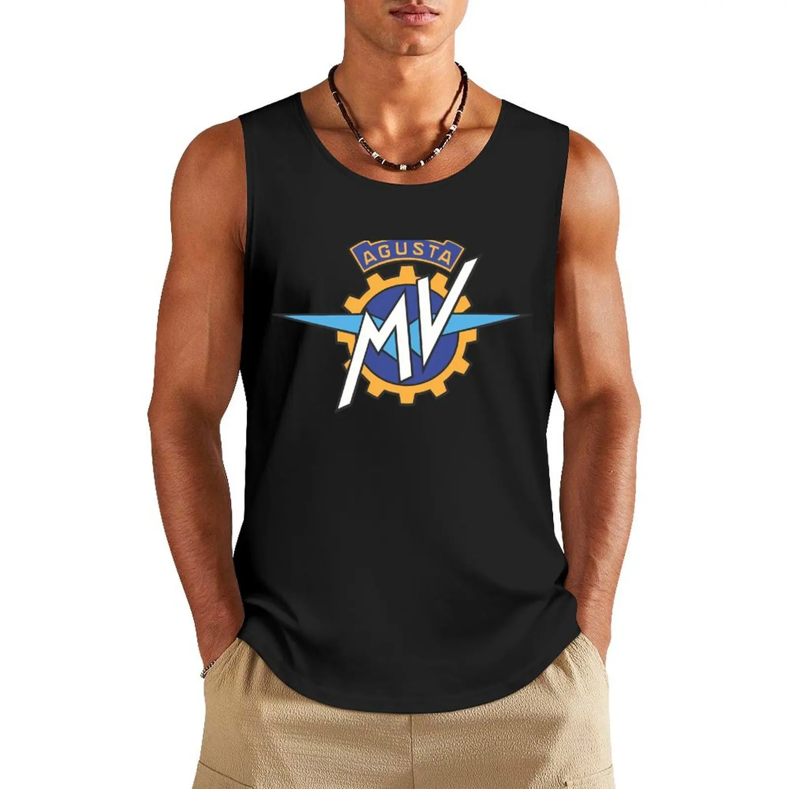 

Mv Agusta Logo For Fans Tank Top Men's clothes T-shirts men men clothes