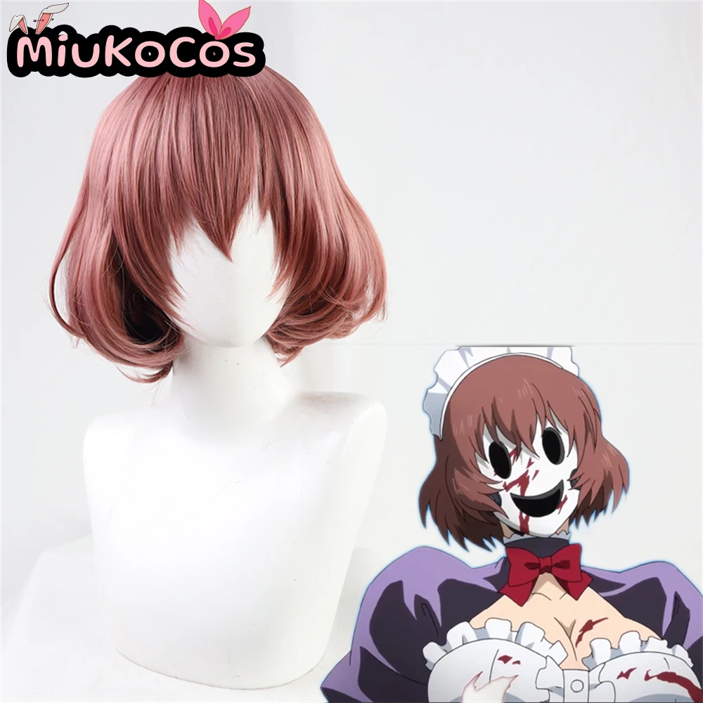 IN STOCK Sniper Maid Mask Cosplay Wig MiukoCosplay Anime High-Rise Invasion Cosplay