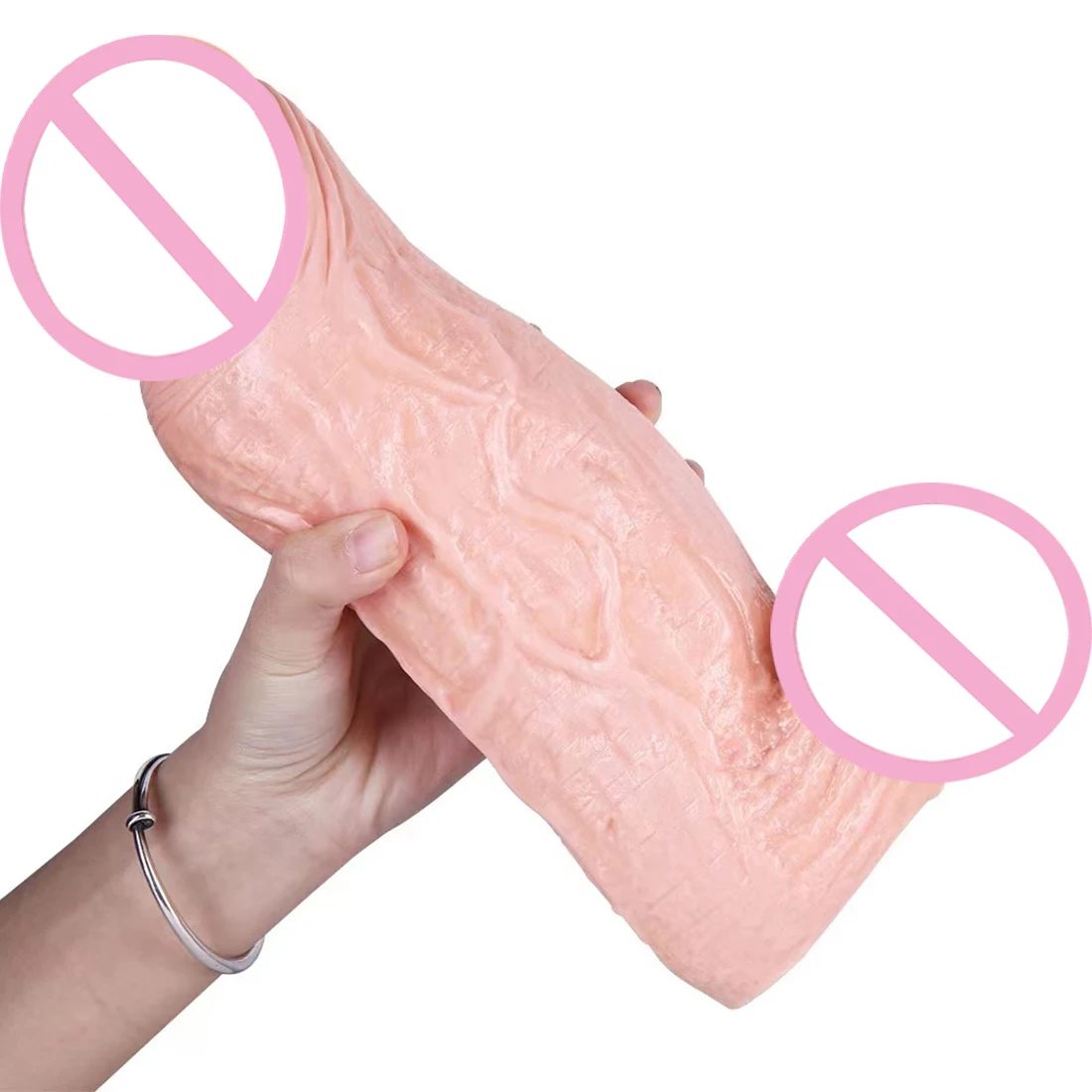 Realistic Dildo Cock for Women Anal Plug Sex Toys Thick Big Fake Penis with Suction Cup Flexible G-spot Curved Ball Sex Products