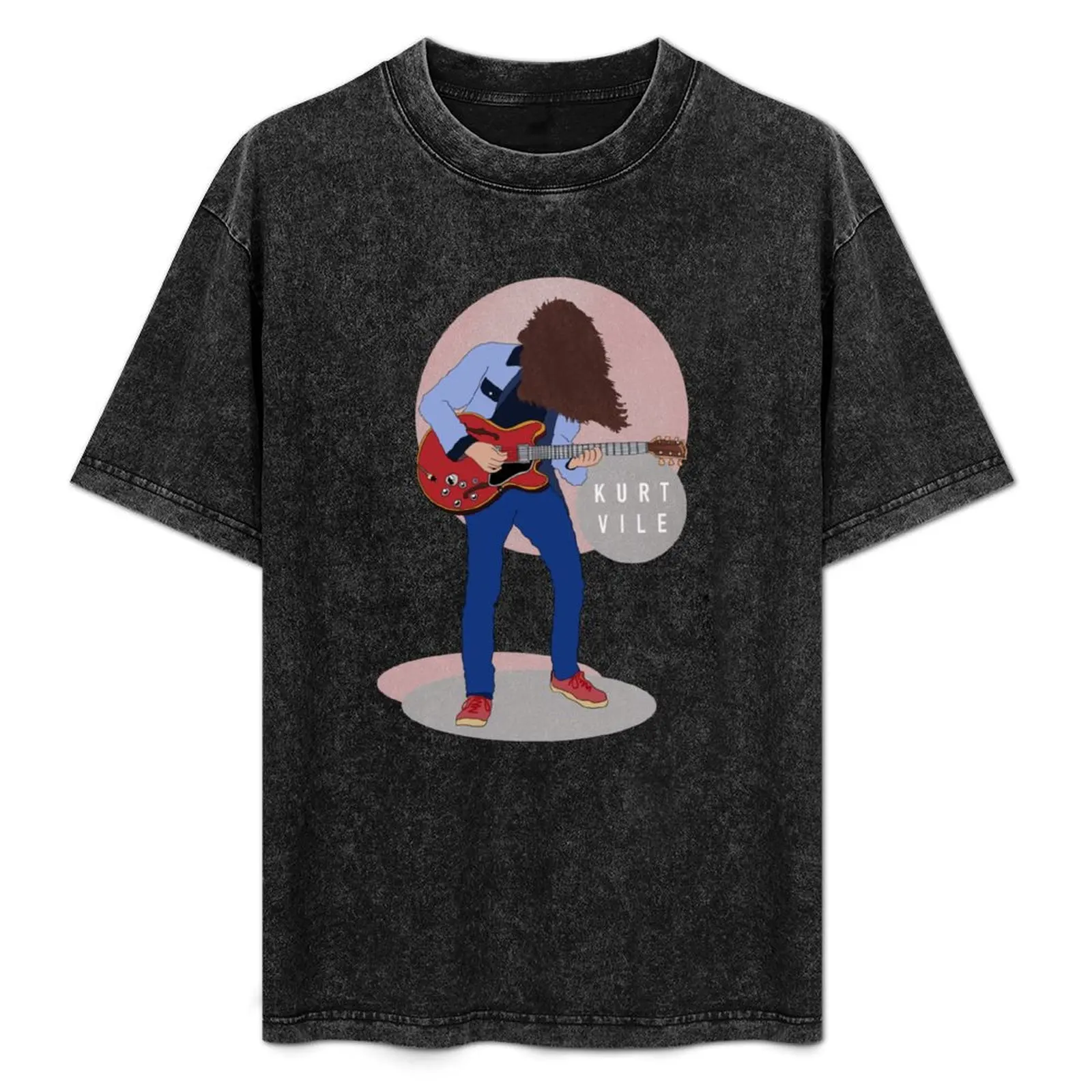 Kurt Vile (Band Art) T-Shirt Plus Size Short Sleeve T-Shirt