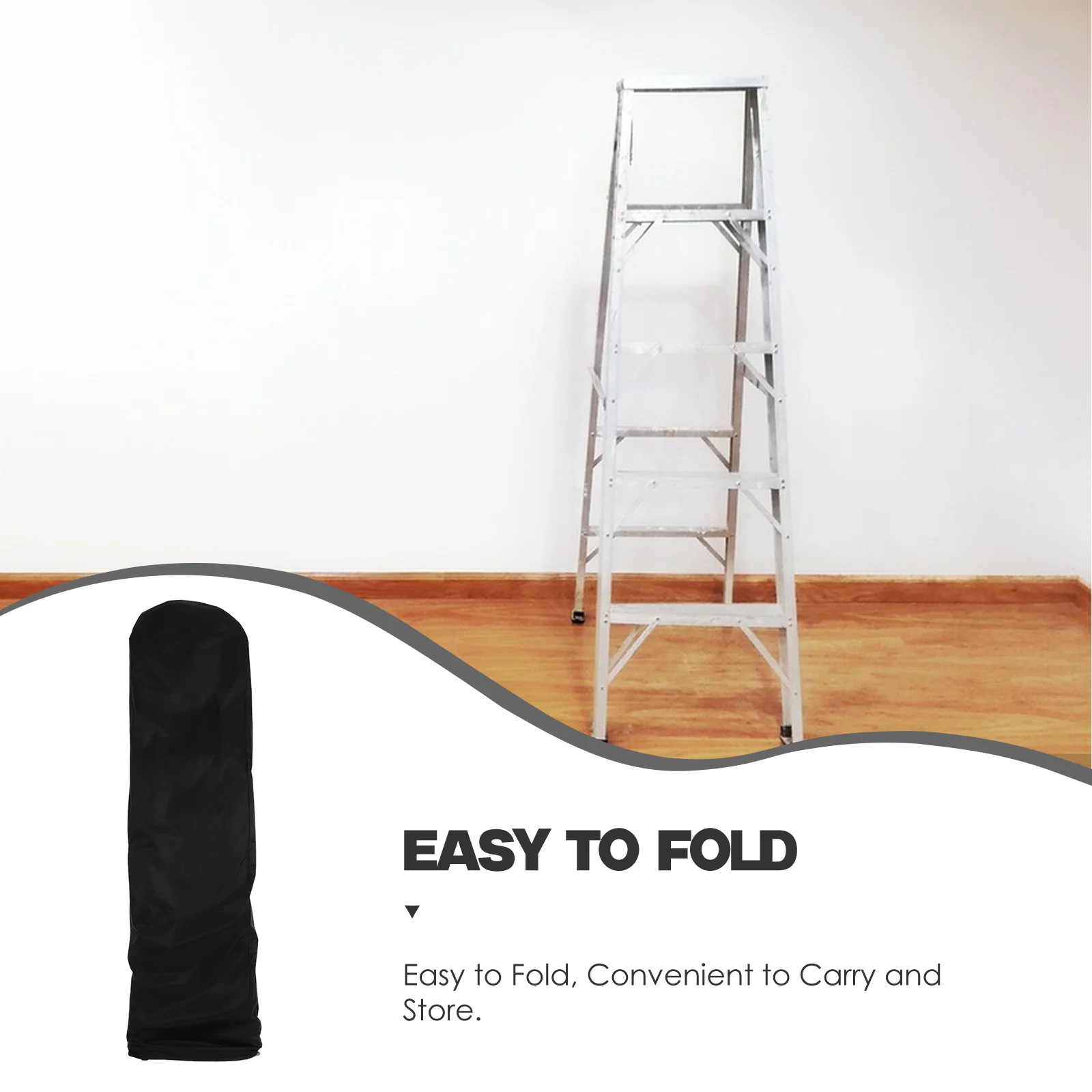 

Folding Ladder Cover Waterproof Dustproof 420D Oxford Cloth Outdoor Protection Stepstool Bag Storage