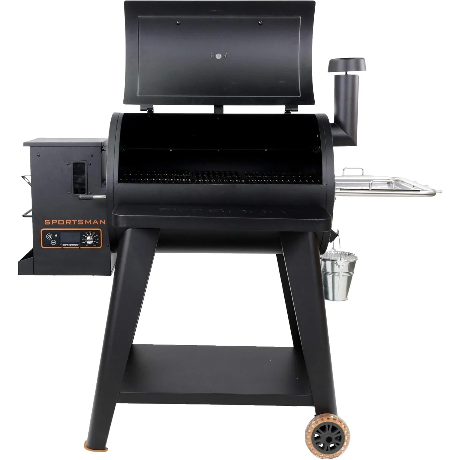 Pit Boss 10537 PB0820SP Wood Pellet Grill 820 Square Inches Black 8-in-1 Versatility To Grill Smoke Roast Bake Braise Barbecue