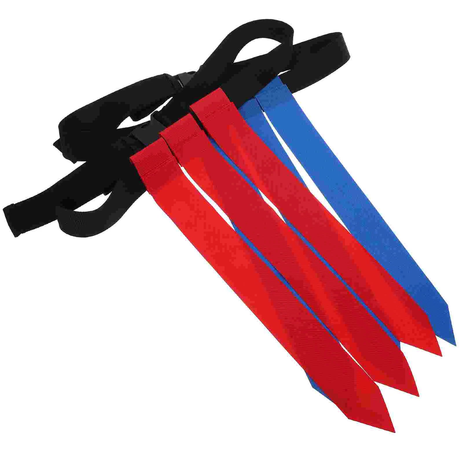 

2 Pcs Triple Threat Football Flags Sports Waistband Rugby Belt Outdoor Supplies Aldult