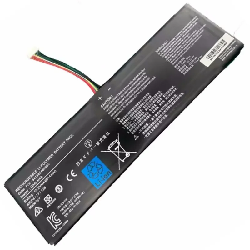 

New GAG-N4A Battery For Gigabyte Aorus 15G YC RX5L Aero 15 OLED XD RP75 16 XE5 YE5 RP86 15P 17G 17H XC 17YD 17 HDR YD 73PH938AH