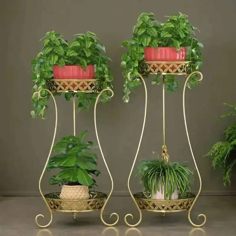 

Accessories Flower Stand Decorations Aesthetics Balcony Living Room Office Indoor Flower Minimalist Plantenrek Home Furniture